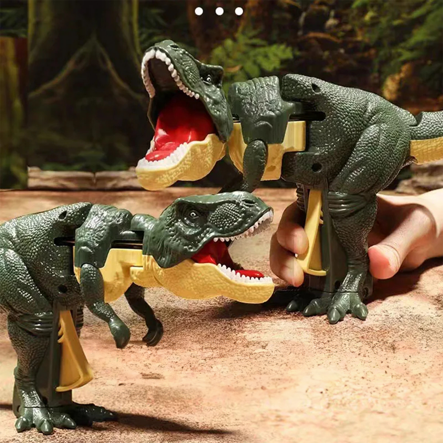 Hareket eden eğlenceli dinozor